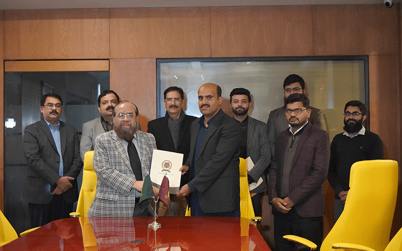 MoU Signing Ceremony Al-Maalik Campus, Shabbir Abad (Jhang)