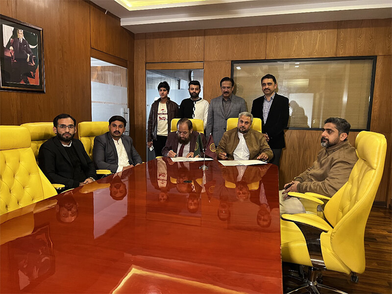 MoU Signing Ceremony Ahmed Campus, Sialkot