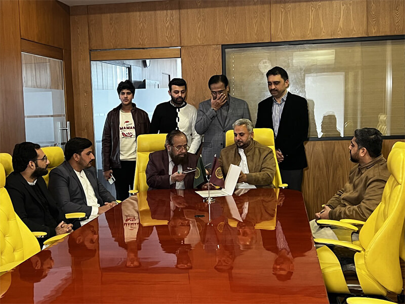 MoU Signing Ceremony Ahmed Campus, Sialkot