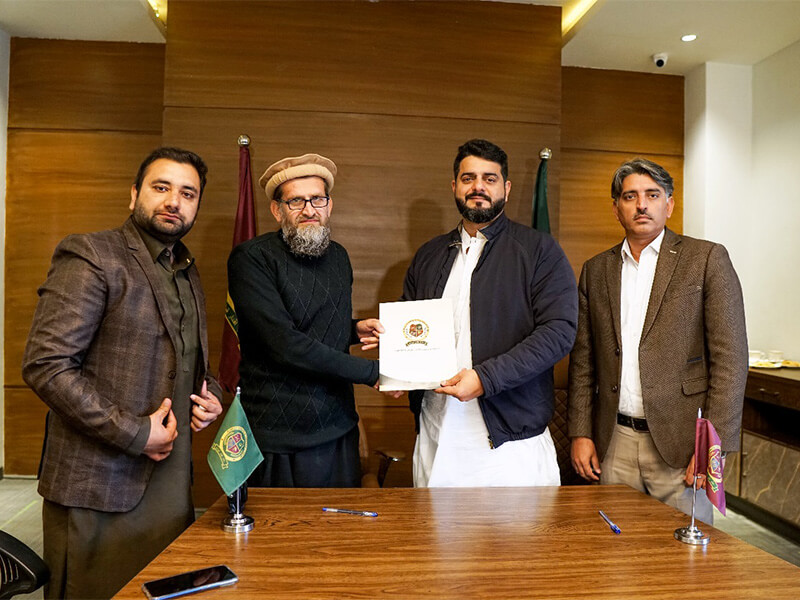 MoU Signing Ceremony Dargai Campus, Malakand