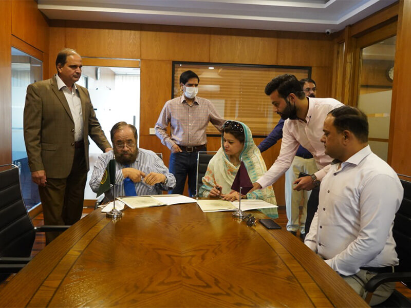 MoU Signing Ceremony Fazaia Campus, Depalpur