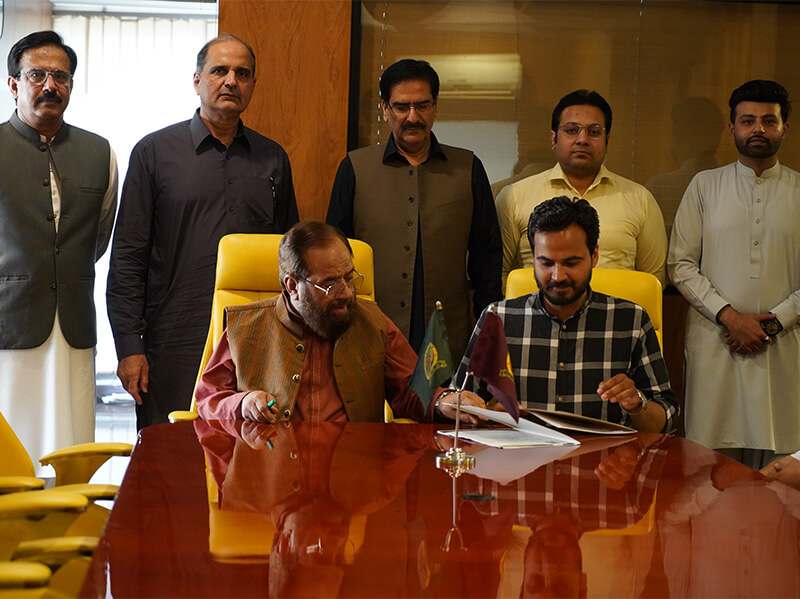 MoU Signing Ceremony Gujrat Campus, Gujrat