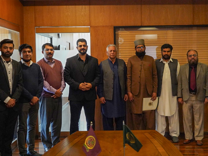 MoU Signing Ceremony Sir Rasheed Campus, Mandi Madrassa