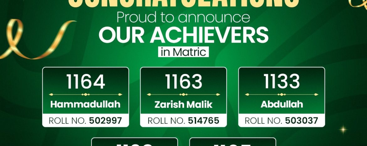 Excellent Results Across All Over Punjab